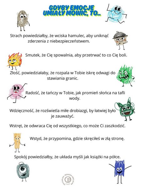 Gdyby emocje umiały mówić…