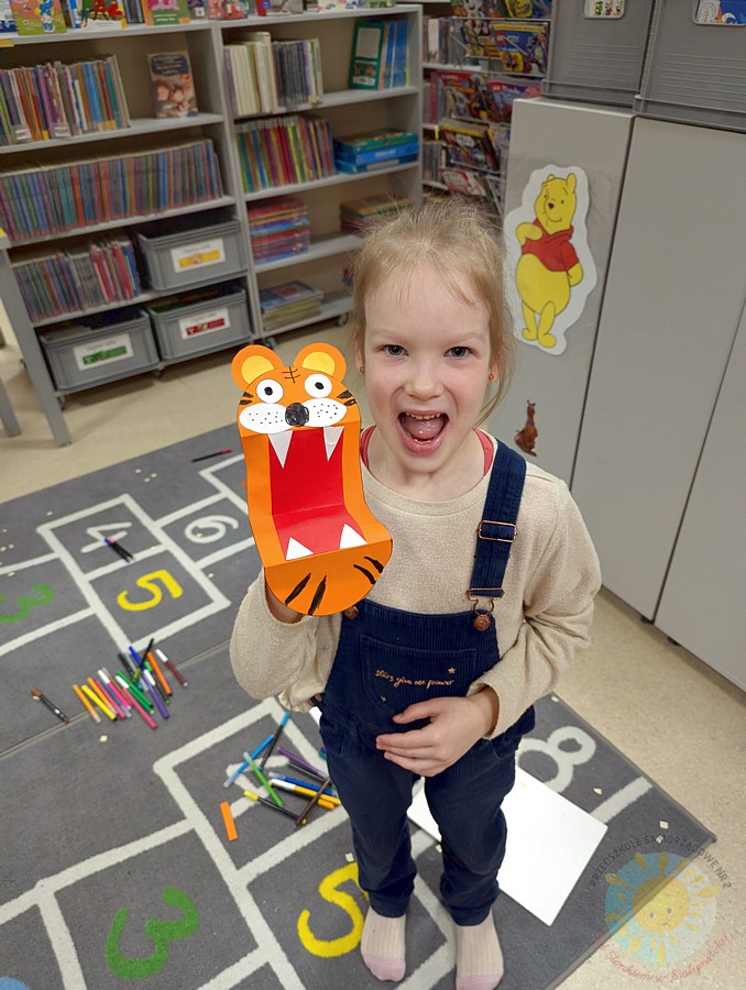 Dzieci na zajęciach w książnicy - Przedszkole Samorządowe Nr 2 Pod Słonkiem w Białymstoku