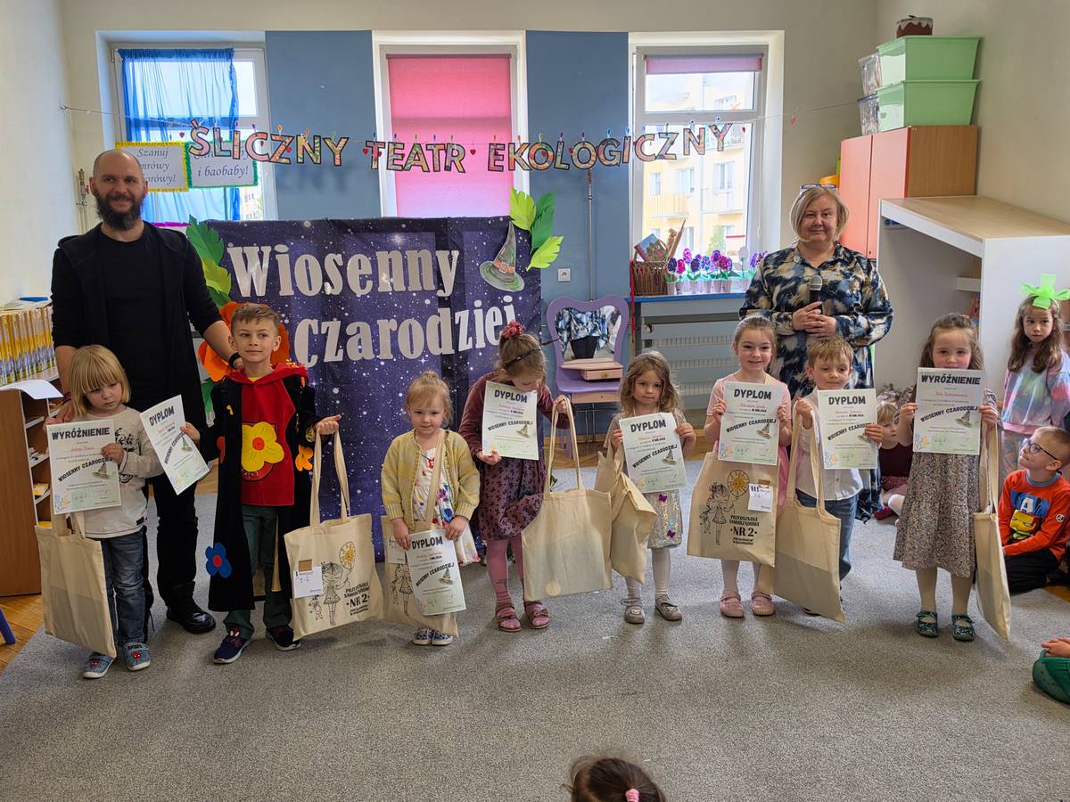 „Wiosenny Czarodziej” w naszym przedszkolu!