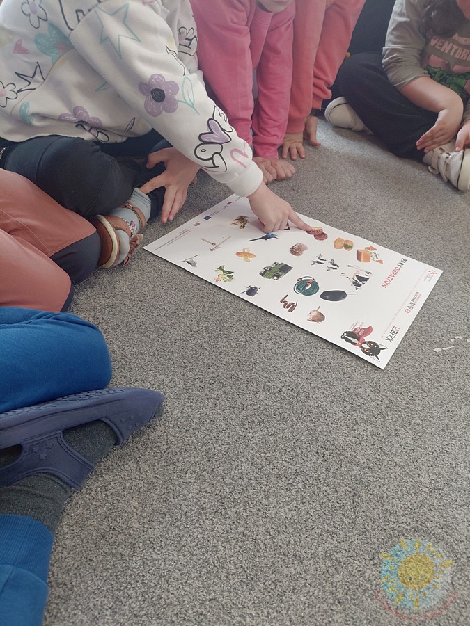 Dzieci uczestniczące w zajęciach BOF - Przedszkole Samorządowe Nr 2 Pod Słonkiem w Białymstoku