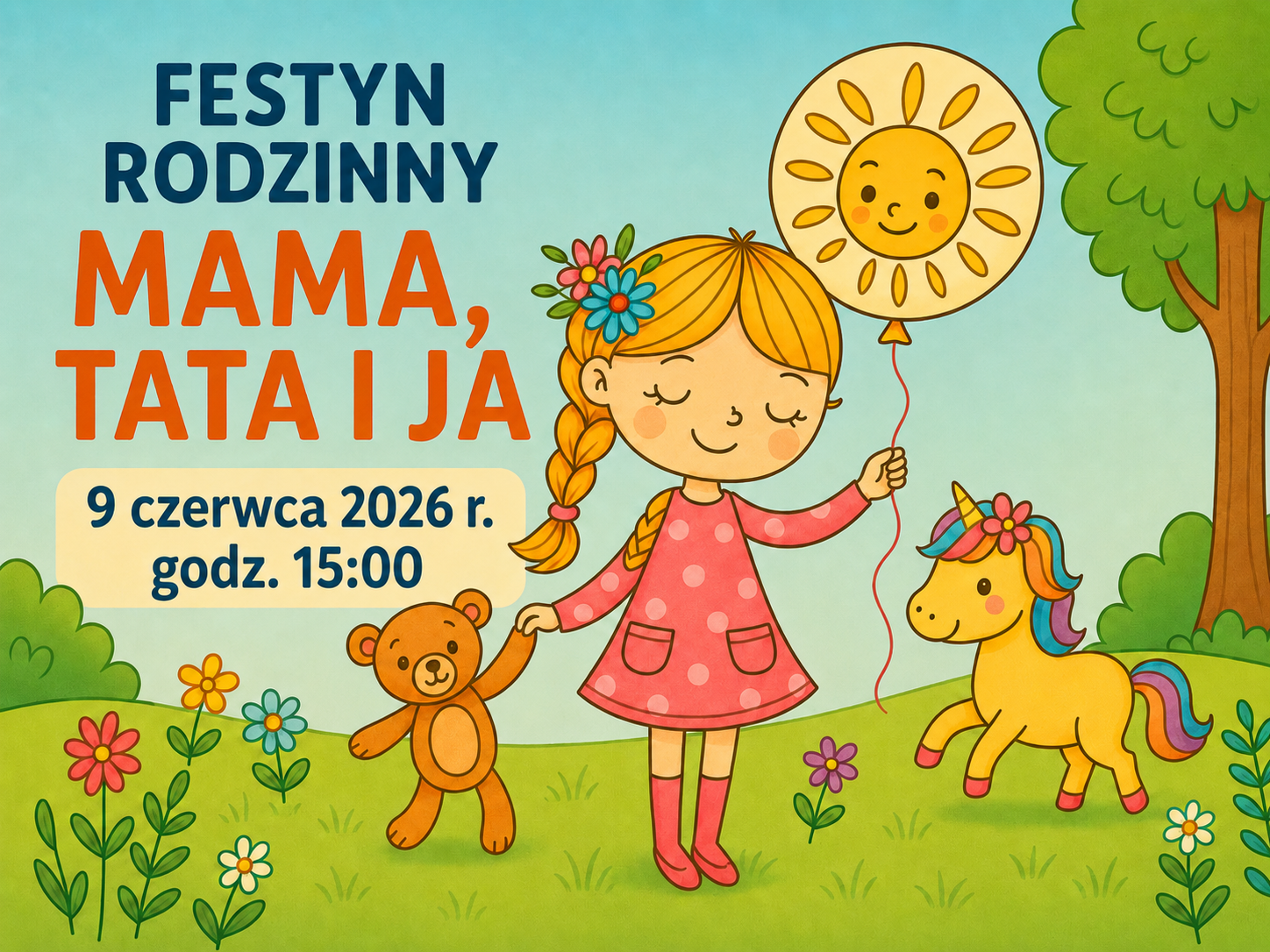 Festyn przedszkolny „Mama, Tata i Ja”!