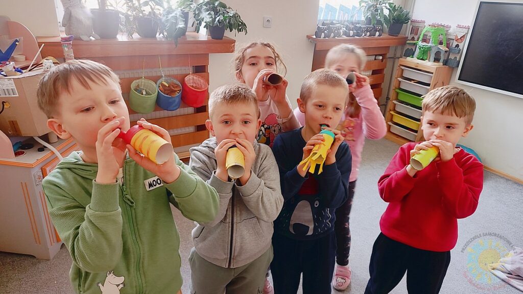 Dzieci uczestniczące w zajęciach - Przedszkole Samorządowe Nr 2 Pod Słonkiem w Białymstoku