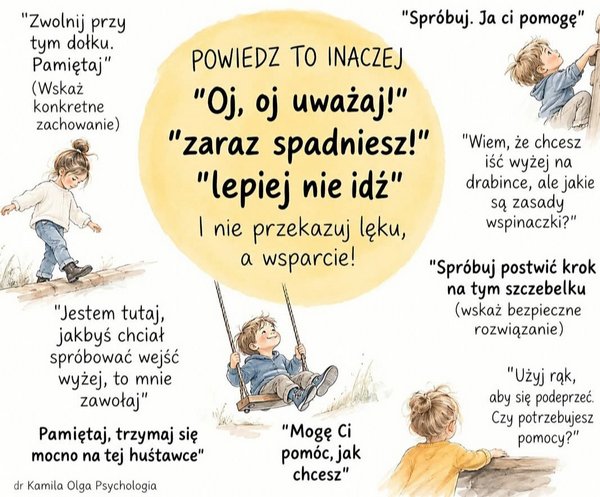 „Uważaj, bo spadniesz!” – jak nasze słowa wpływają na samodzielność dziecka?